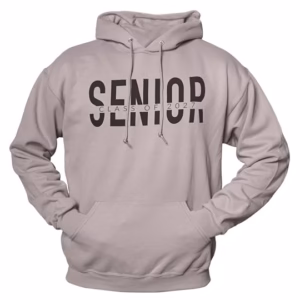 Grey Hoodie "Senior Class of 2027"