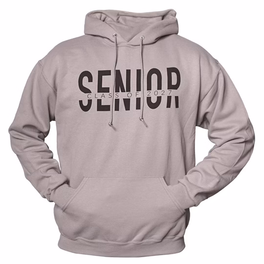 Grey Hoodie "Senior Class of 2027"