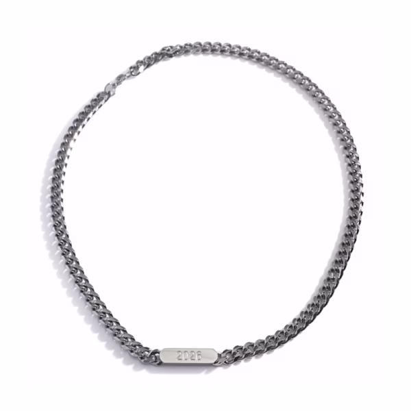 SILVER CHAIN NECKLACE