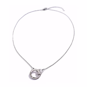 Silver Circles Necklace 2027